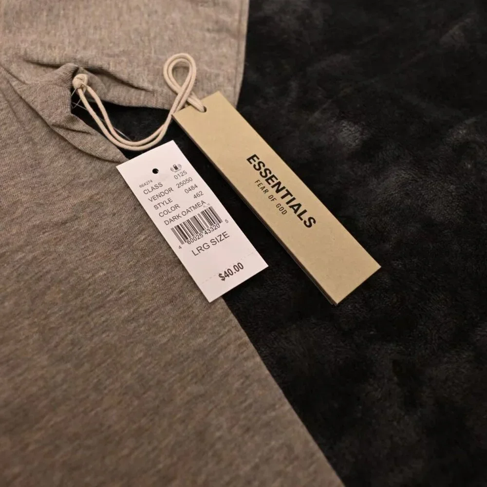 Fear of God Essentials Dark Oat T-Shirt BNWT Authentic ✅ - Picture 8 of 12
